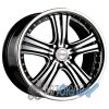 Racing Wheels H-434 8.5x20 5x112 ET45 DIA66.6 BK/FP