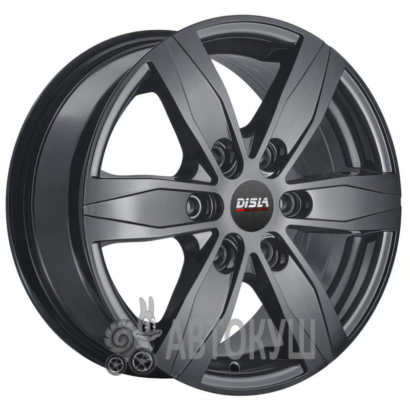 Disla Vanline 6 7×16 6×139,7 ET50 DIA93,1 Black