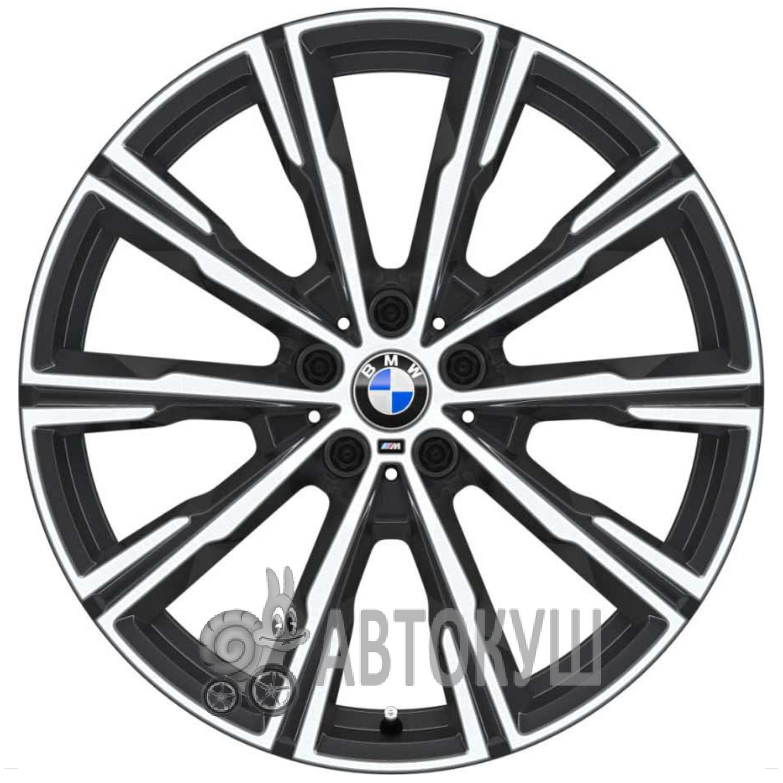 BMW OEM 8071996 9×20 5×112 ET35 DIA66,6 Gray