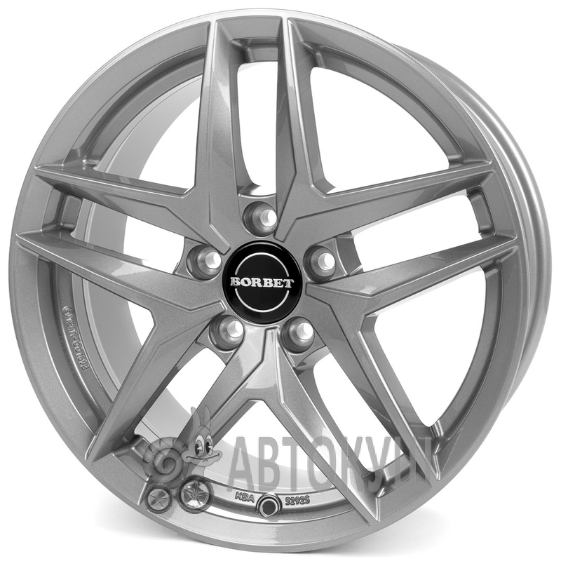 Borbet Z 7,5×17 5×112 ET36 DIA66,5 MG