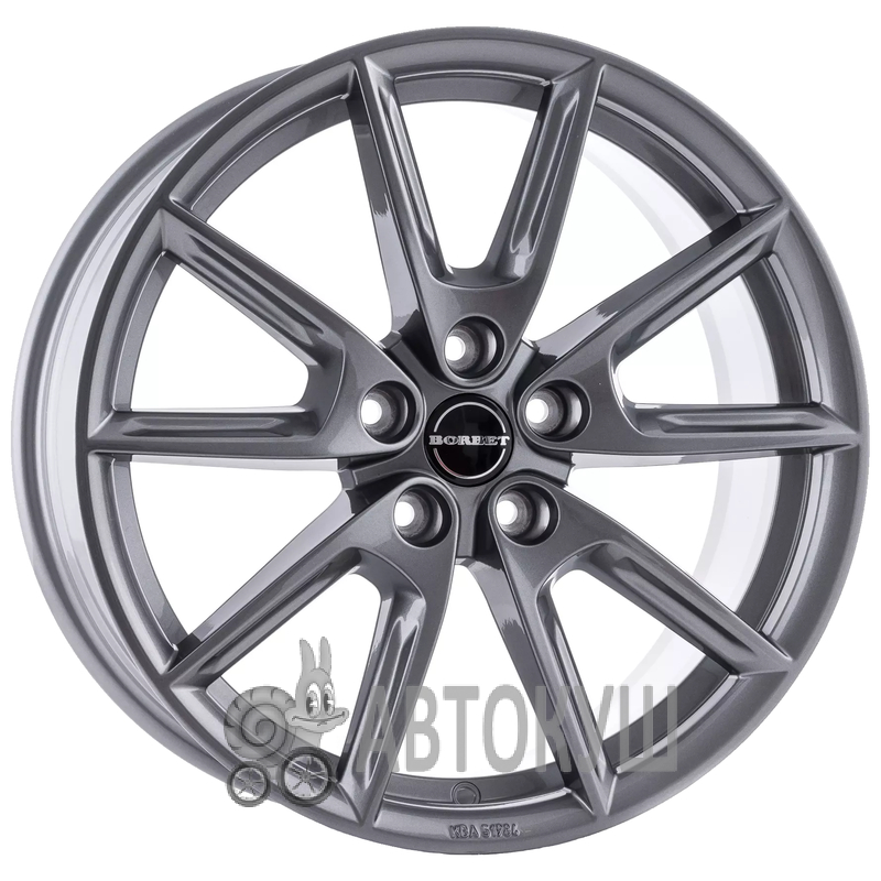 Borbet LX18 8×18 5×112 ET44 DIA57,1 Gray