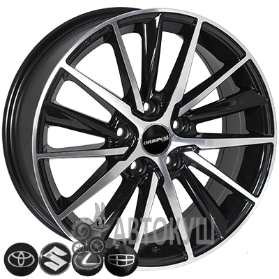 Zorat Wheels BK5809 6,5×16 5×114,3 ET40 DIA60,1 BP
