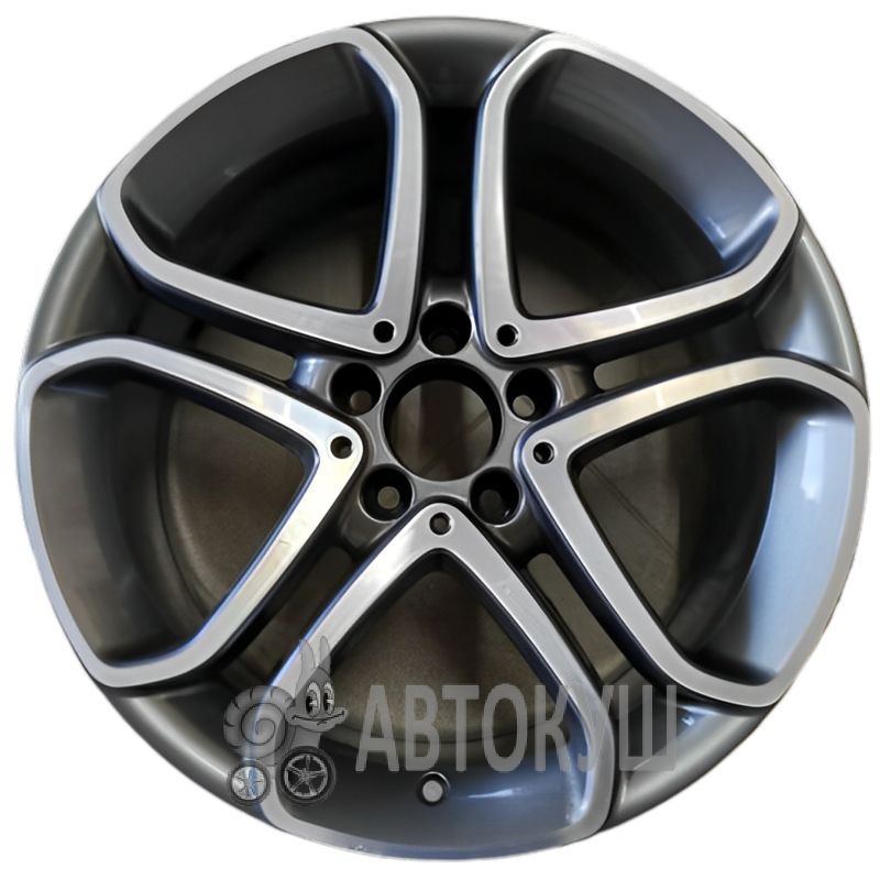 Mercedes OEM A2074012602 8,5×18 5×112 ET49 DIA66,6 Gray