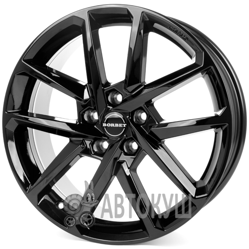 Borbet N 8×18 5×108 ET42 DIA63,4 Black