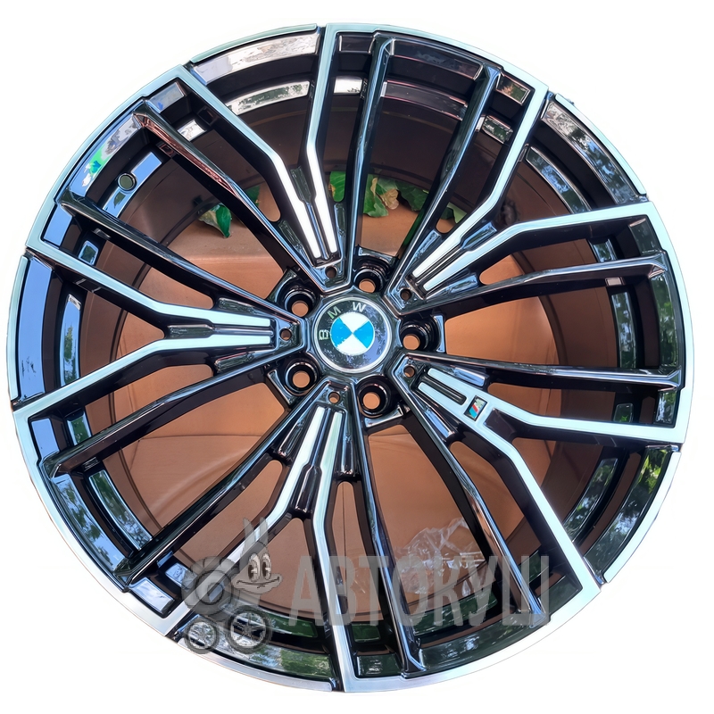 Replica BMW B5964 9×19 5×120 ET44 DIA72,6 BKF