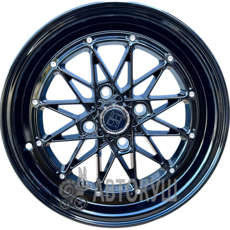Flow Forming FF122 5×14 4×100 ET25 DIA73,1 Black