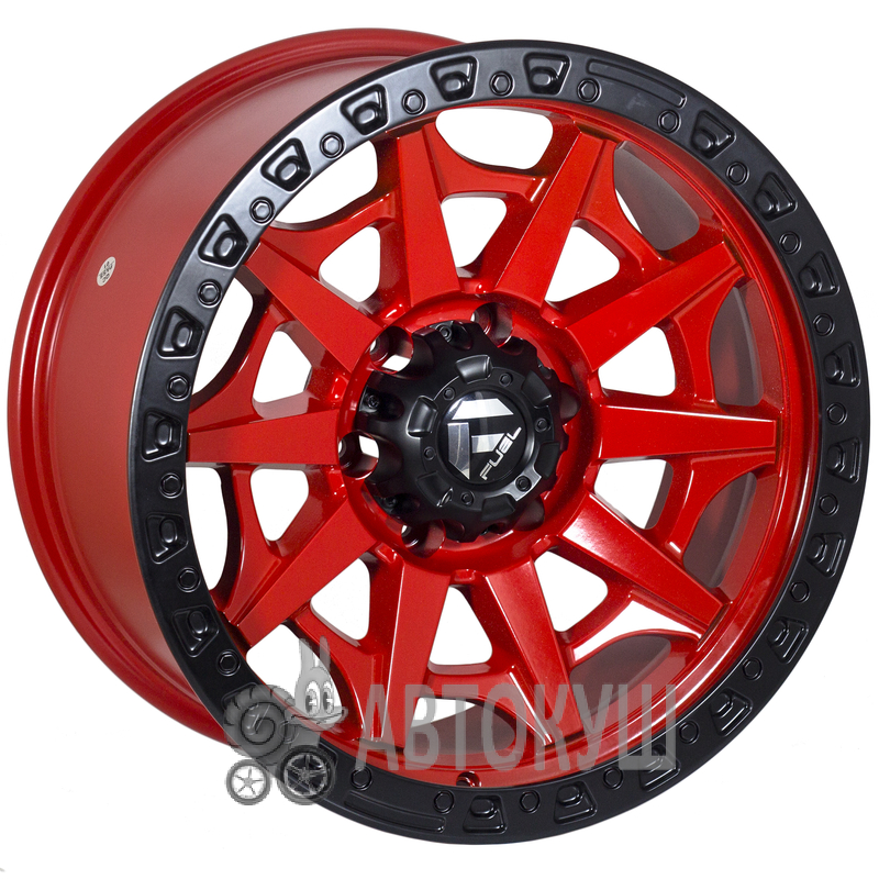 JH OR003 9×18 6×139,7 ET-10 DIA110,1 Red matt