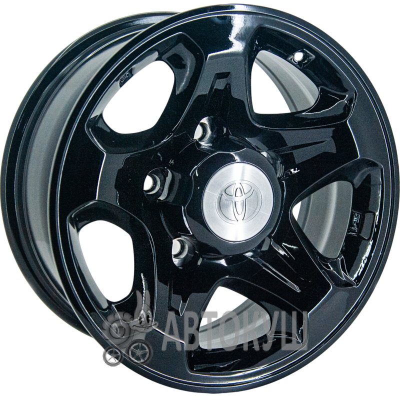 Replica Toyota GT 166168 7×16 5×150 ET0 DIA110,1 Black
