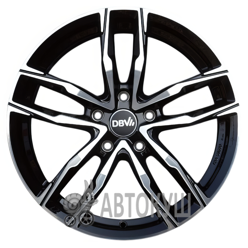 DBV Vienna 8×18 5×120 ET35 DIA72,5 Black