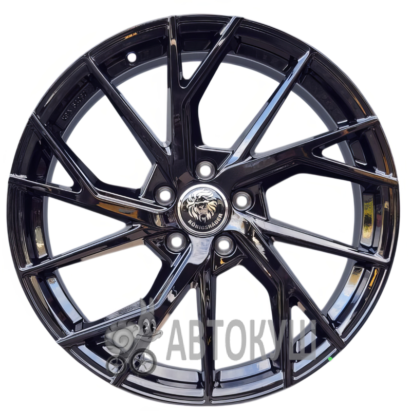 KONIGSRADER KR4 8,5×19 5×114,3 ET45 DIA72,6 Black