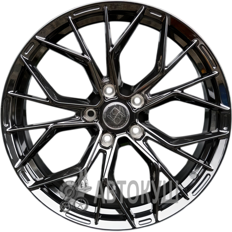Flow Forming FF558 7,5×17 5×108 ET38 DIA73,1 Black