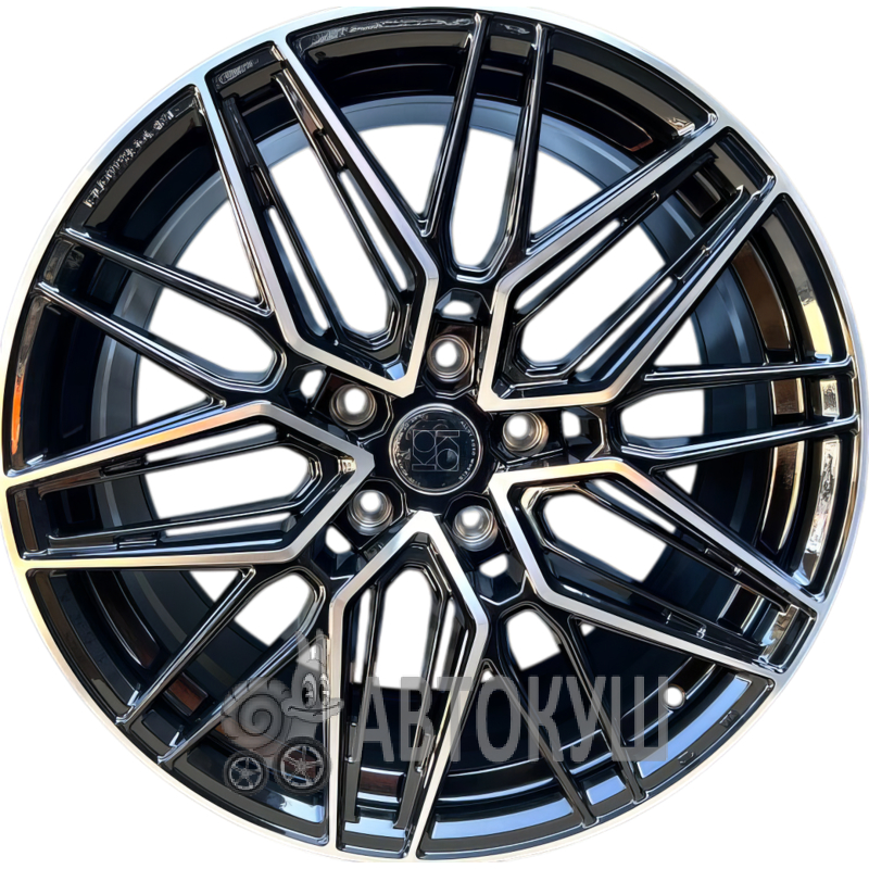 Flow Forming FF581 8×18 5×120 ET35 DIA72,6 Black