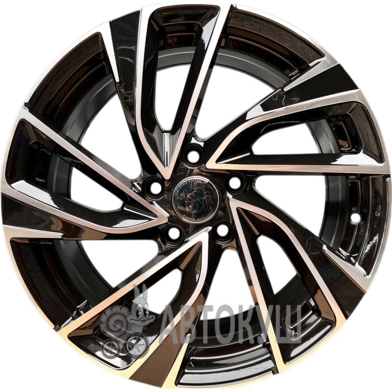 Flow Forming FBX260-7 7,5×17 5×112 ET45 DIA57,1 Black