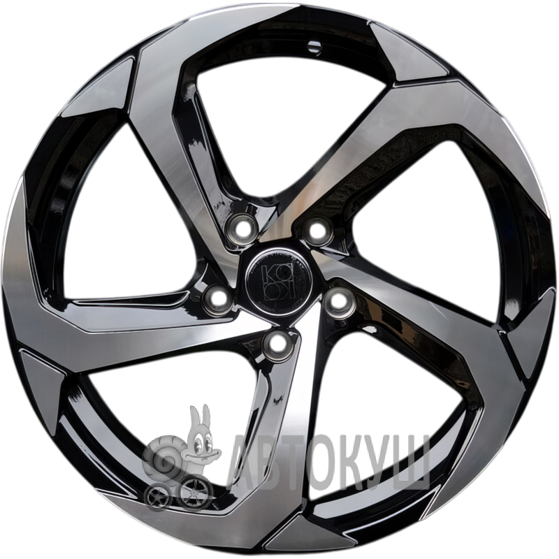 Koko FF213 8×18 5×108 ET35 DIA73,1 Black