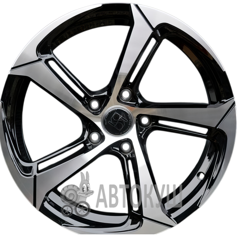 Koko FF115-GX 8,5×19 5×114,3 ET35 DIA73,1 Black