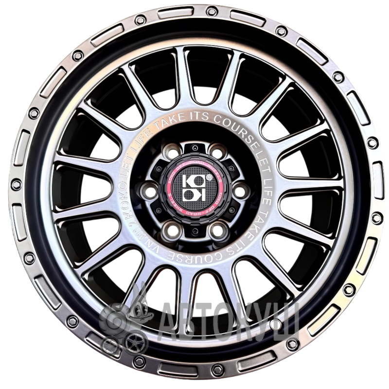 Koko FF573 8,5×17 6×139,7 ET0 DIA110,1 GR
