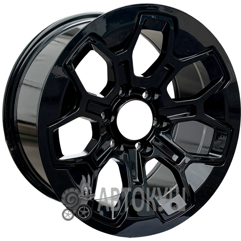 Replica QC656 9×18 6×139,7 ET15 DIA106,1 Black