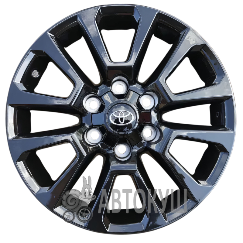 Replica TY843 7,5×17 6×139,7 ET25 DIA106,1 Black