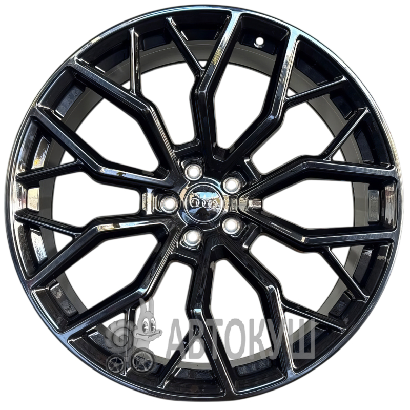 Flow Forming D0394 10×22 5×112 ET30 DIA66,5 Black