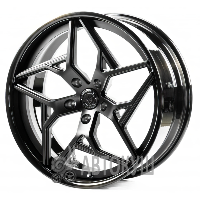 WS FORGED WS-061C 10×21 5×130 ET39 DIA66,5 SBGBL