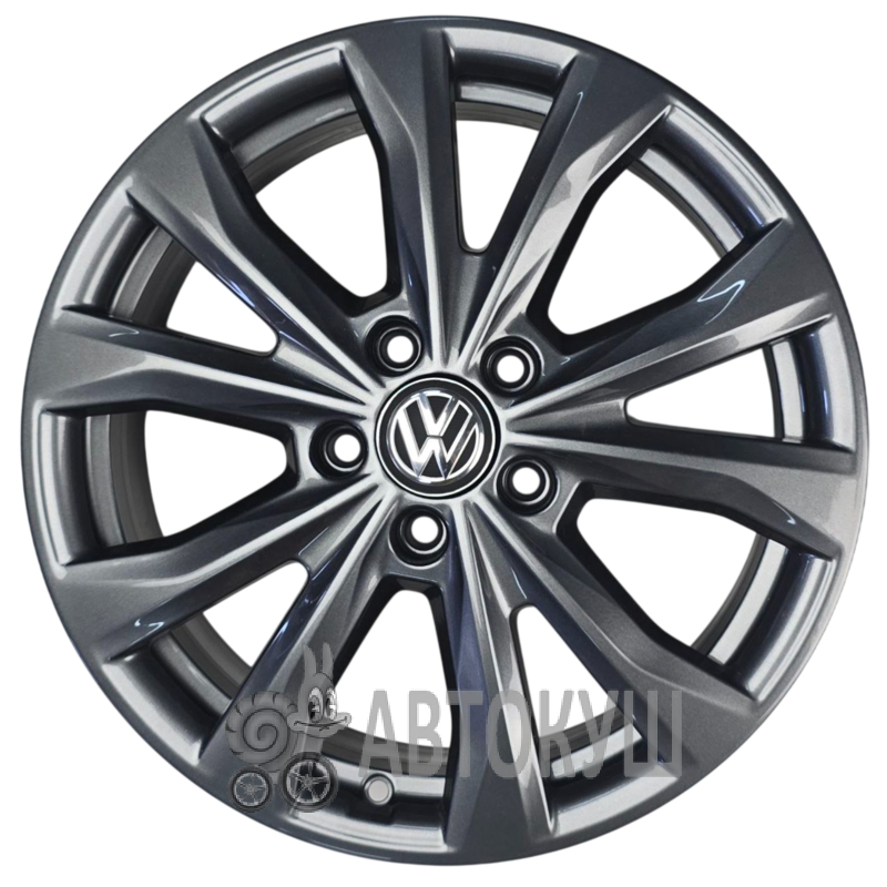Volkswagen OEM 2K7601025A 6,5×17 5×112 ET49 DIA57,1 Gray