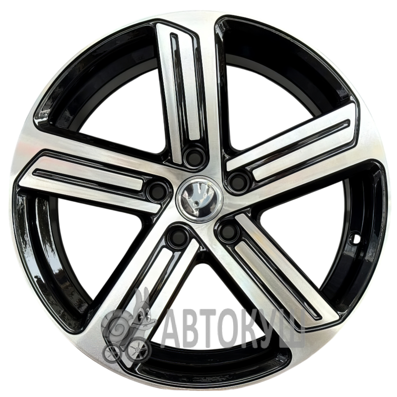 Flow Forming FBX178-7 7,5×17 5×112 ET38 DIA57,1 Black