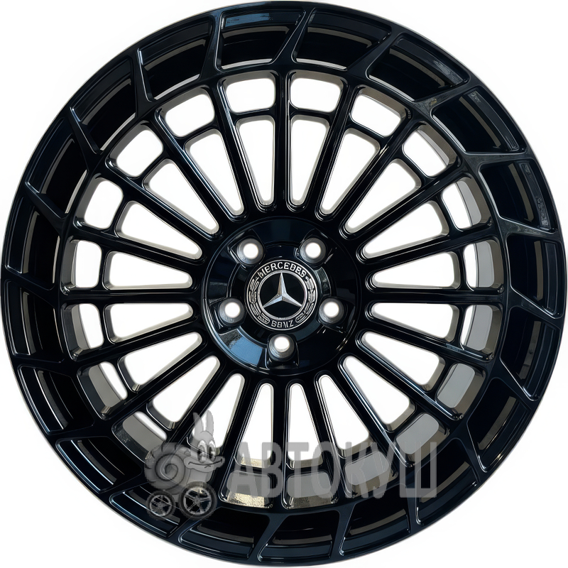 Replica H3140F 8,5×19 5×112 ET36 DIA66,5 Black