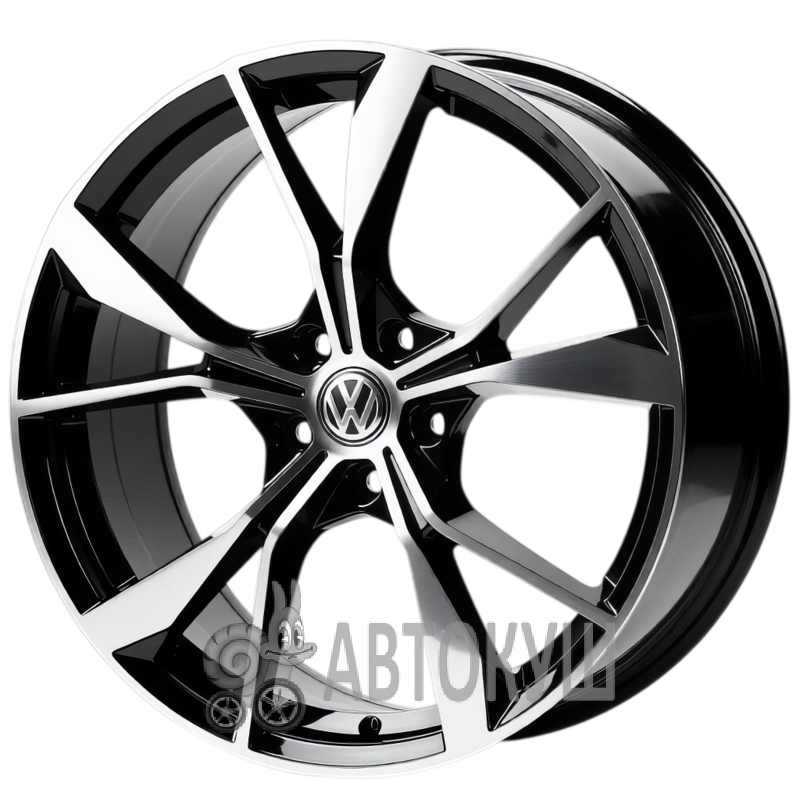 Replica VW6125 8×19 5×112 ET42 DIA57,1 BMF