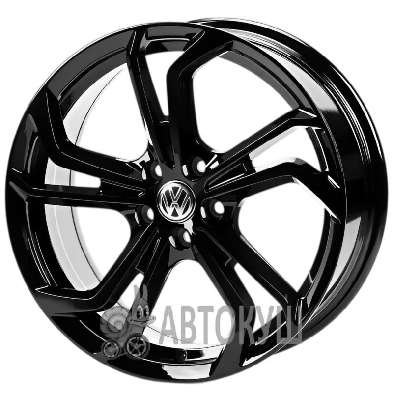 Replica VW698 8×18 5×112 ET45 DIA57,1 Black