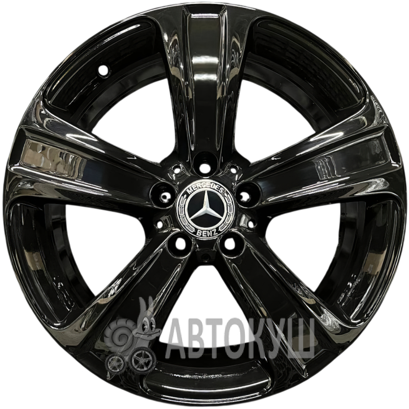 Mercedes OEM A2534012100 8×18 5×112 ET38 DIA66,6 Black