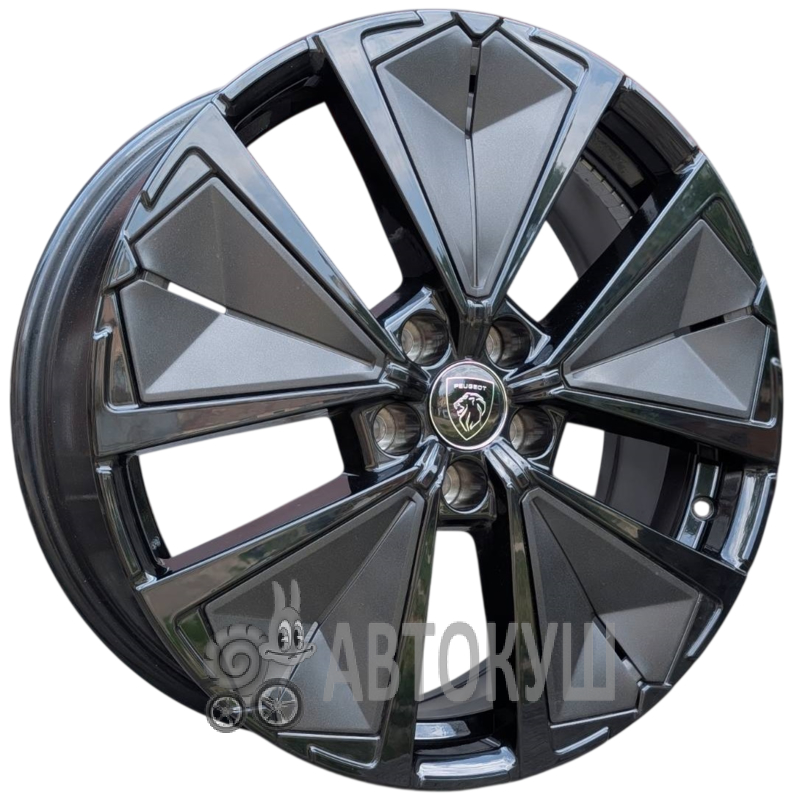 Peugeot OEM 98458370XY 7,5×19 5×108 ET46 DIA65,1 Black