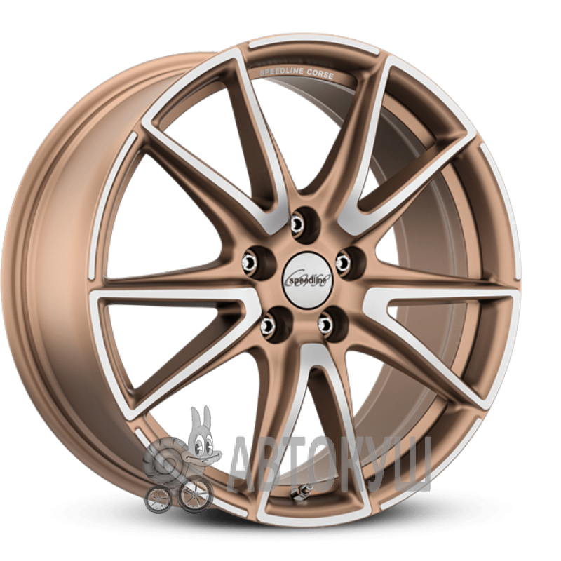 Speedline Vettore 8,5×19 5×108 ET42 DIA76 Matt bronz