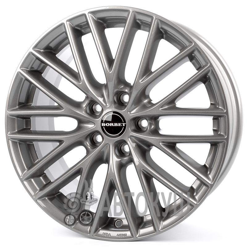 Borbet BS5 8×18 5×114,3 ET40 DIA72,6 Gray