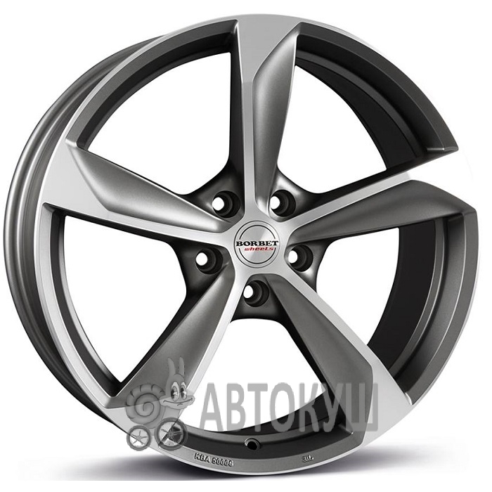 Borbet S 10×22 5×130 ET55 DIA71,6 GSP