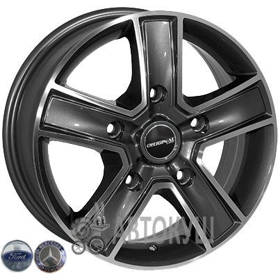Zorat Wheels BK473 6,5×16 5×118 ET45 DIA71,1 GP