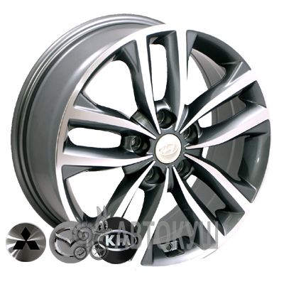 Zorat Wheels BK846 7×17 5×115 ET40 DIA70,2 GP
