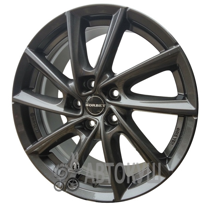 Borbet VT 7,5×17 5×112 ET36 DIA66,5 ANTHR