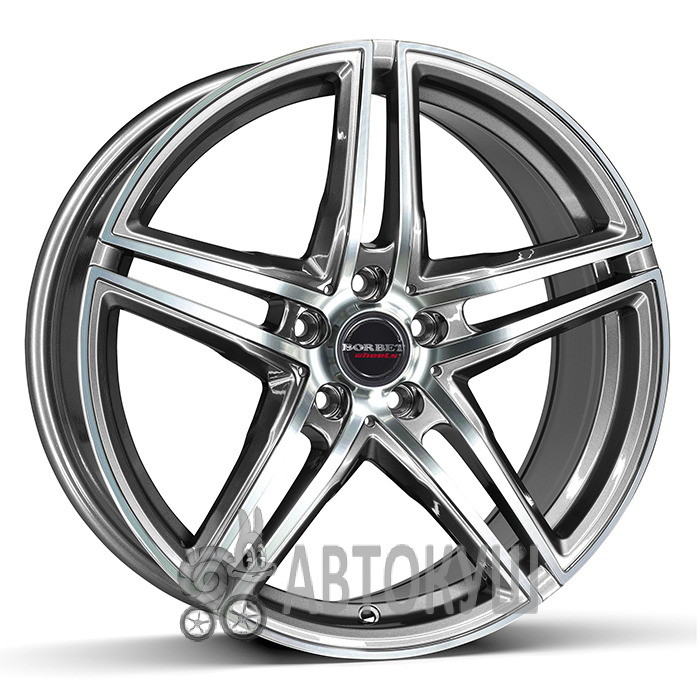 Borbet XRT 8,5×19 5×114,3 ET40 DIA72,6 GSP