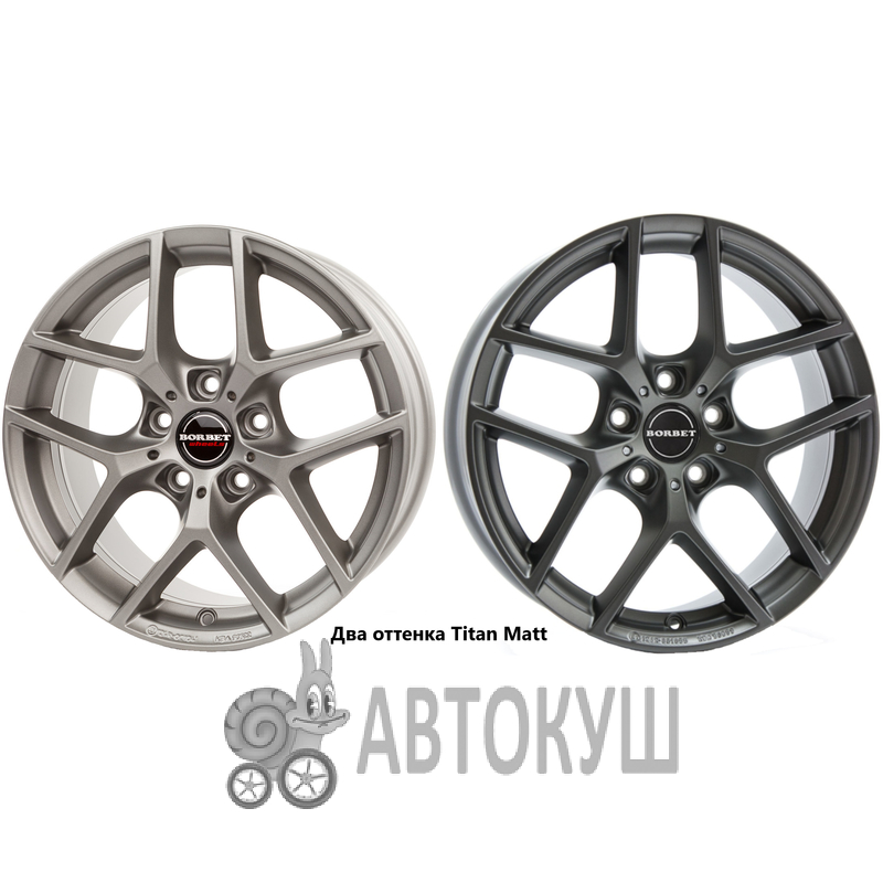 Borbet Y 7,5×17 5×114,3 ET40 DIA72,5 T