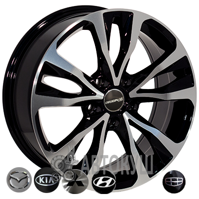 Zorat Wheels BK5212 6,5×16 5×98 ET39 DIA58,1 BP