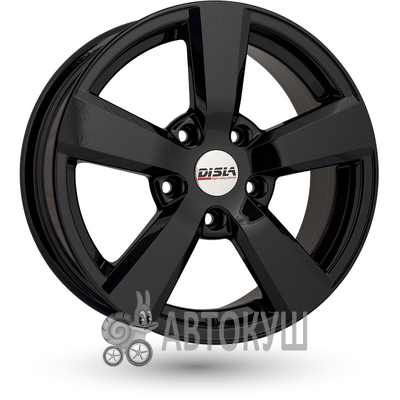 Disla Formula 7×16 4×100 ET38 DIA67,1 Black