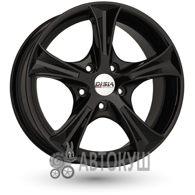Disla Luxury 6×14 4×98 ET37 DIA67,1 Black