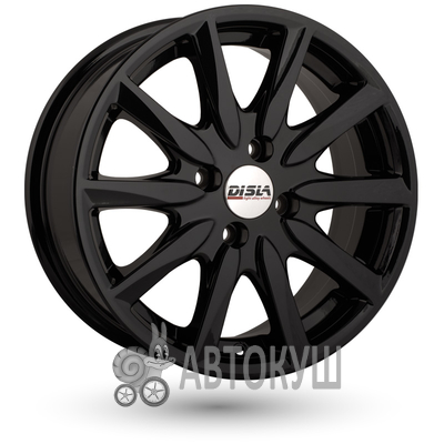 Disla Raptor 6,5×15 5×108 ET40 DIA67,1 Black