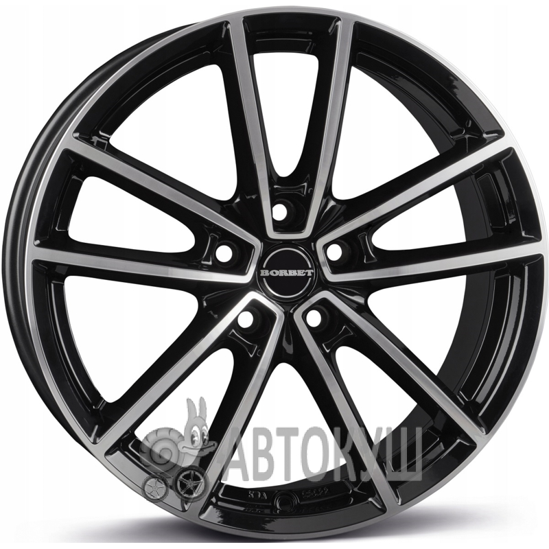 Borbet W 8×20 5×112 ET27 DIA66,7 BP