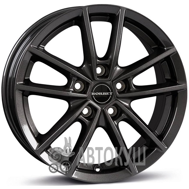 Borbet W 8×18 5×114,3 ET50 DIA72,5 ANTHR