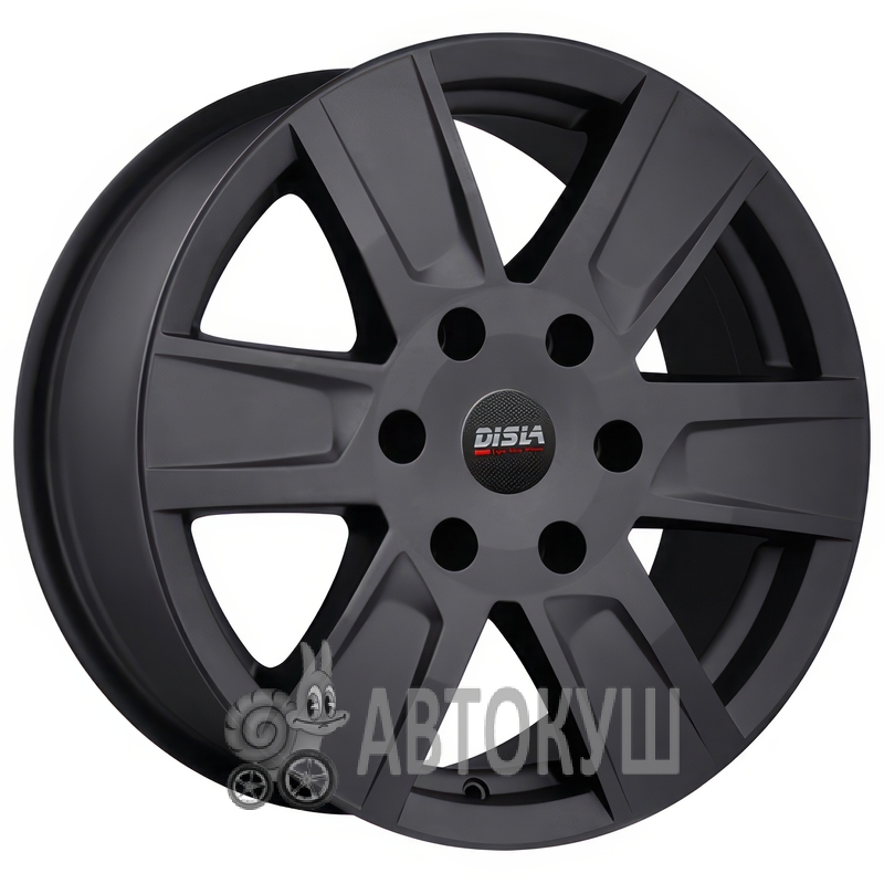 Disla Cyclone 7,5×17 6×114,3 ET30 DIA66,1 Black
