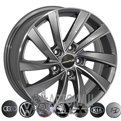 Zorat Wheels BK5290 6,5×16 5×105 ET39 DIA56,6 GP