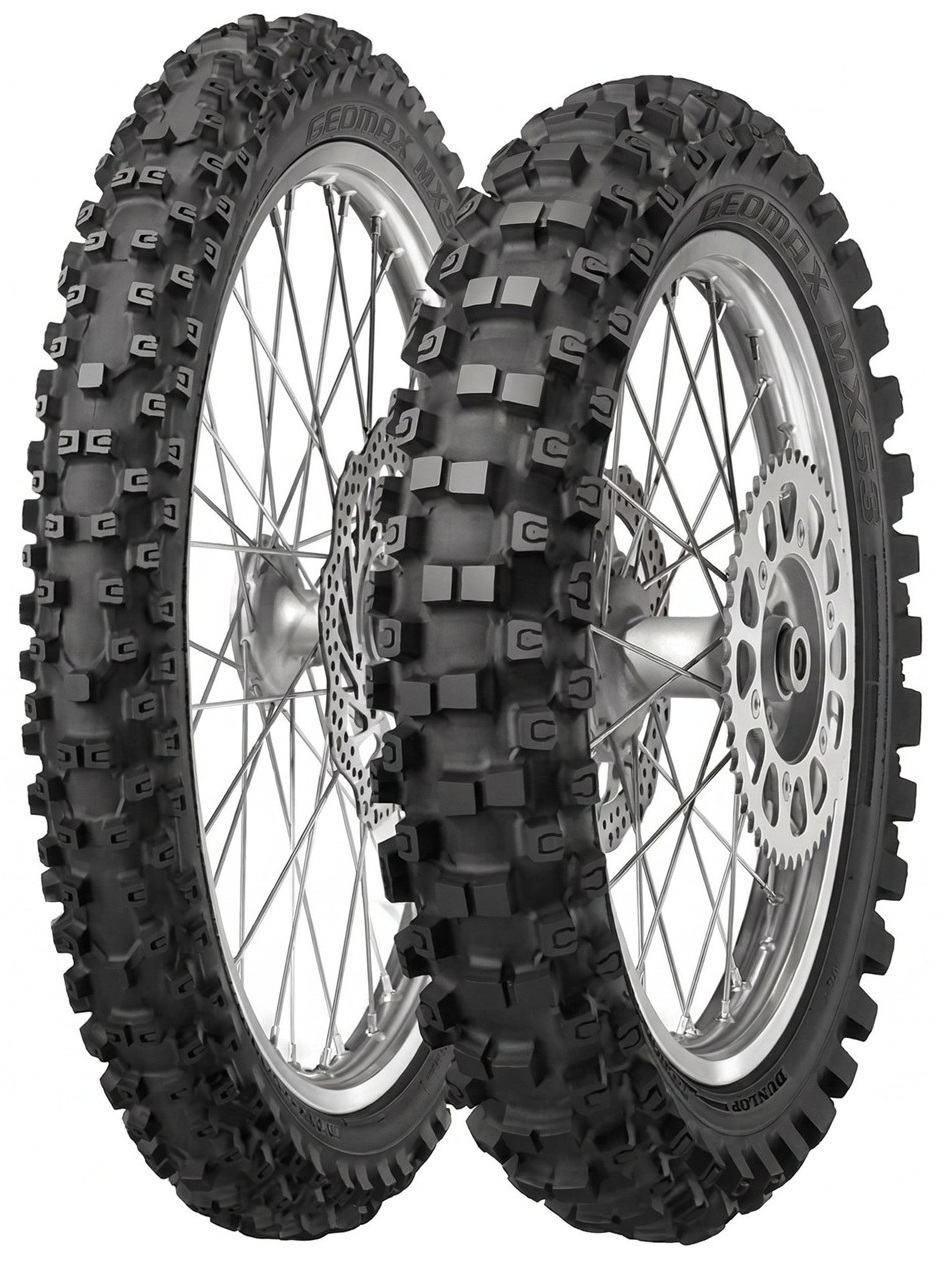 DUNLOP 80/100-12 GEOMAX MX53 41M TT TYŁ DOT 05/2025