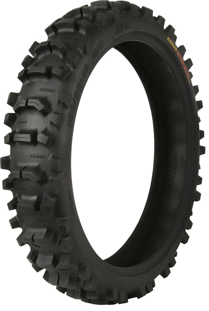 KENDA 110/100-18 K782A SAND MAD MX SOFT 64M TT TYŁ DOT 04/2026 (PIASKOWA)