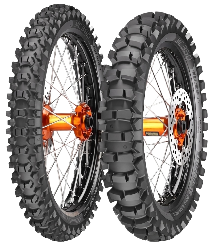METZELER 110/100-18 MC360 MID SOFT 64M TT M/C MST TYŁ DOT 21/2023